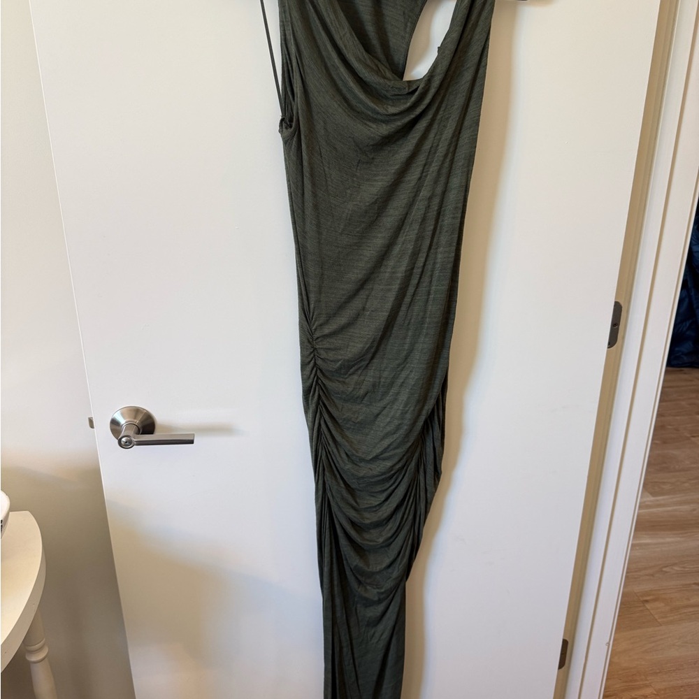 Express Dark Green Maxi Dress